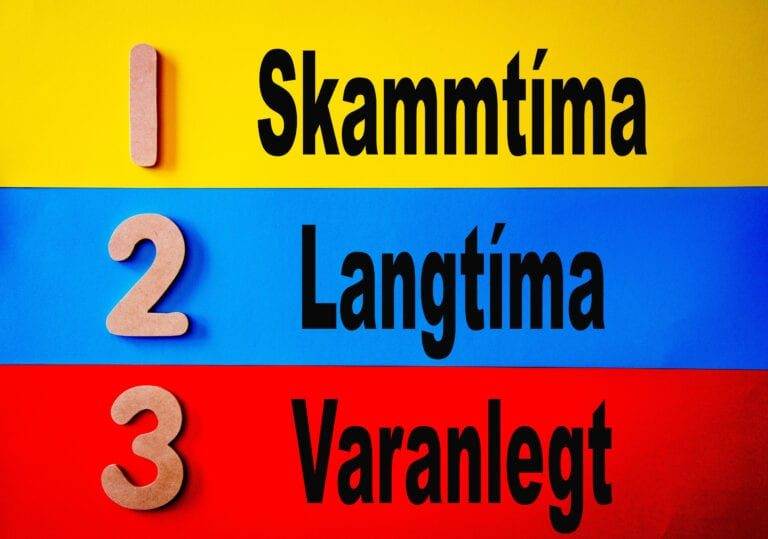 Þrjár tegundir búsetuleyfis