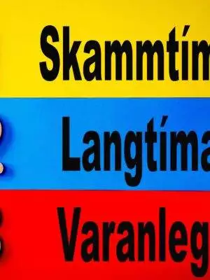 Þrjár tegundir búsetuleyfis